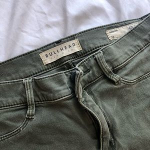 Bullhead Army Green Jeans!